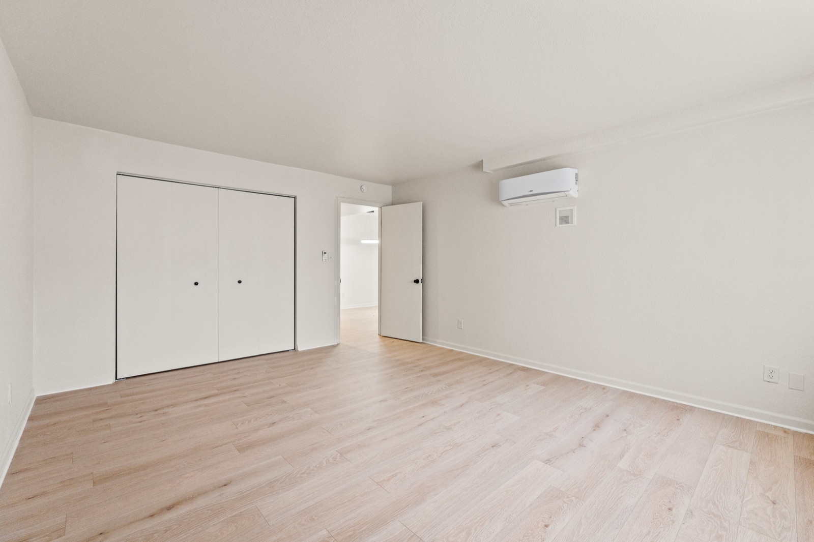 Unit entry and hallway